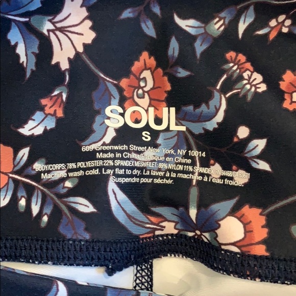 SOULCYCLE FLORAL PANTS - Picture 5 of 5